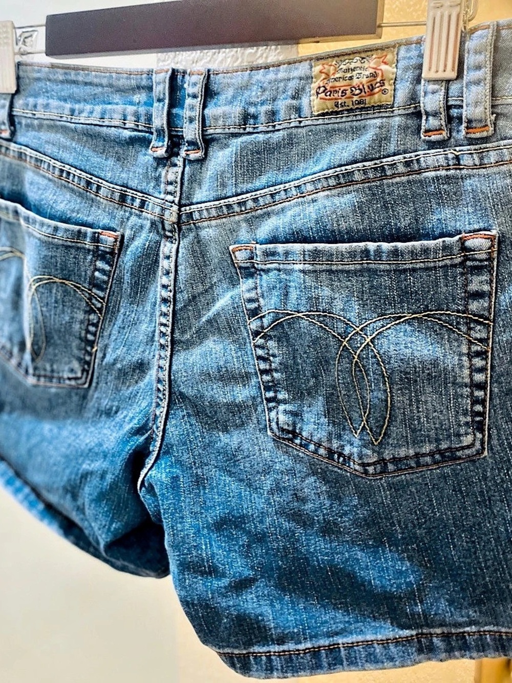 Y2K Paris Blues Women's Denim Jean Shorts Size 9 Like New